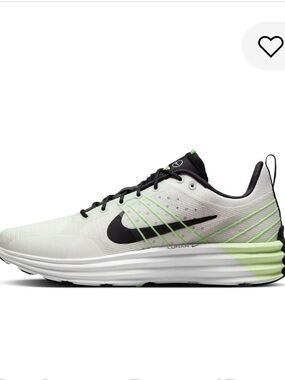 Pre loved .Nike lunar run - Black & Neon Yellow-,green mens size 10